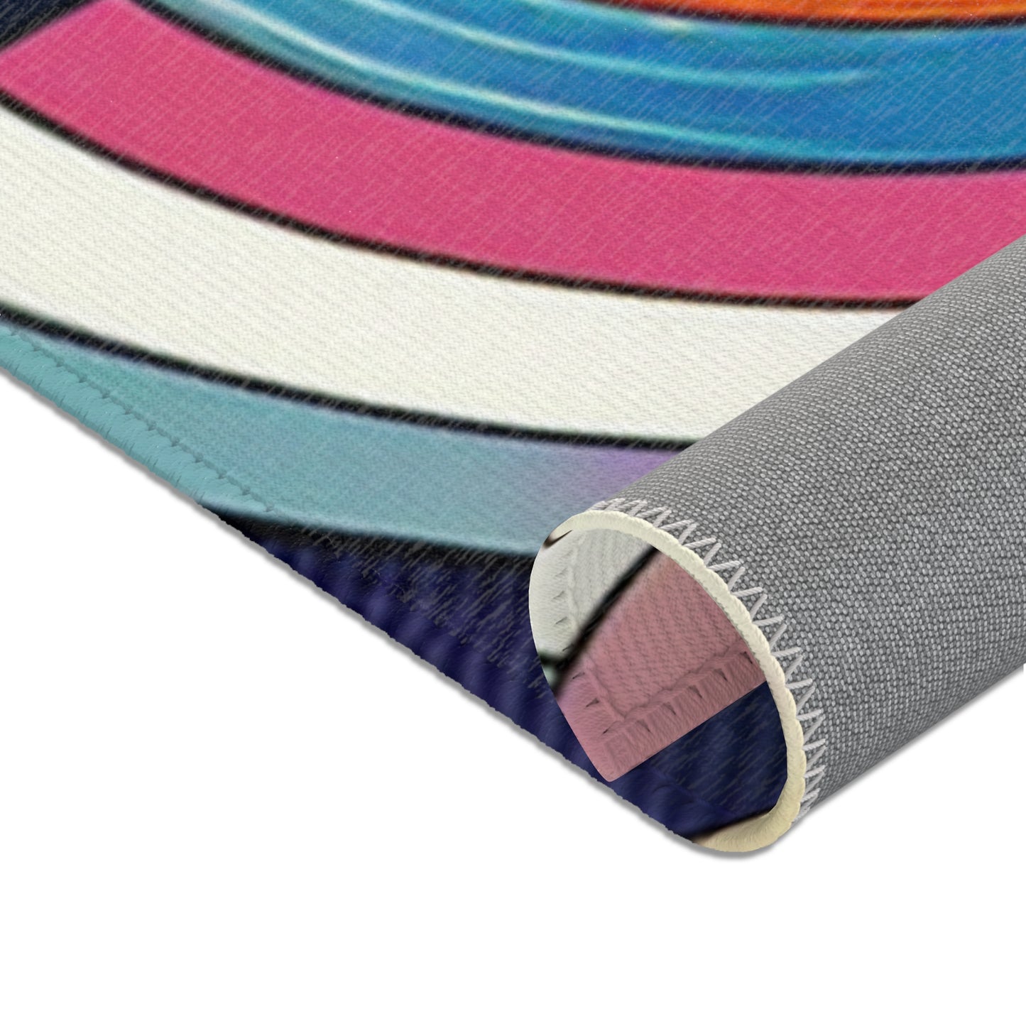 60" x 36" close-up rolled